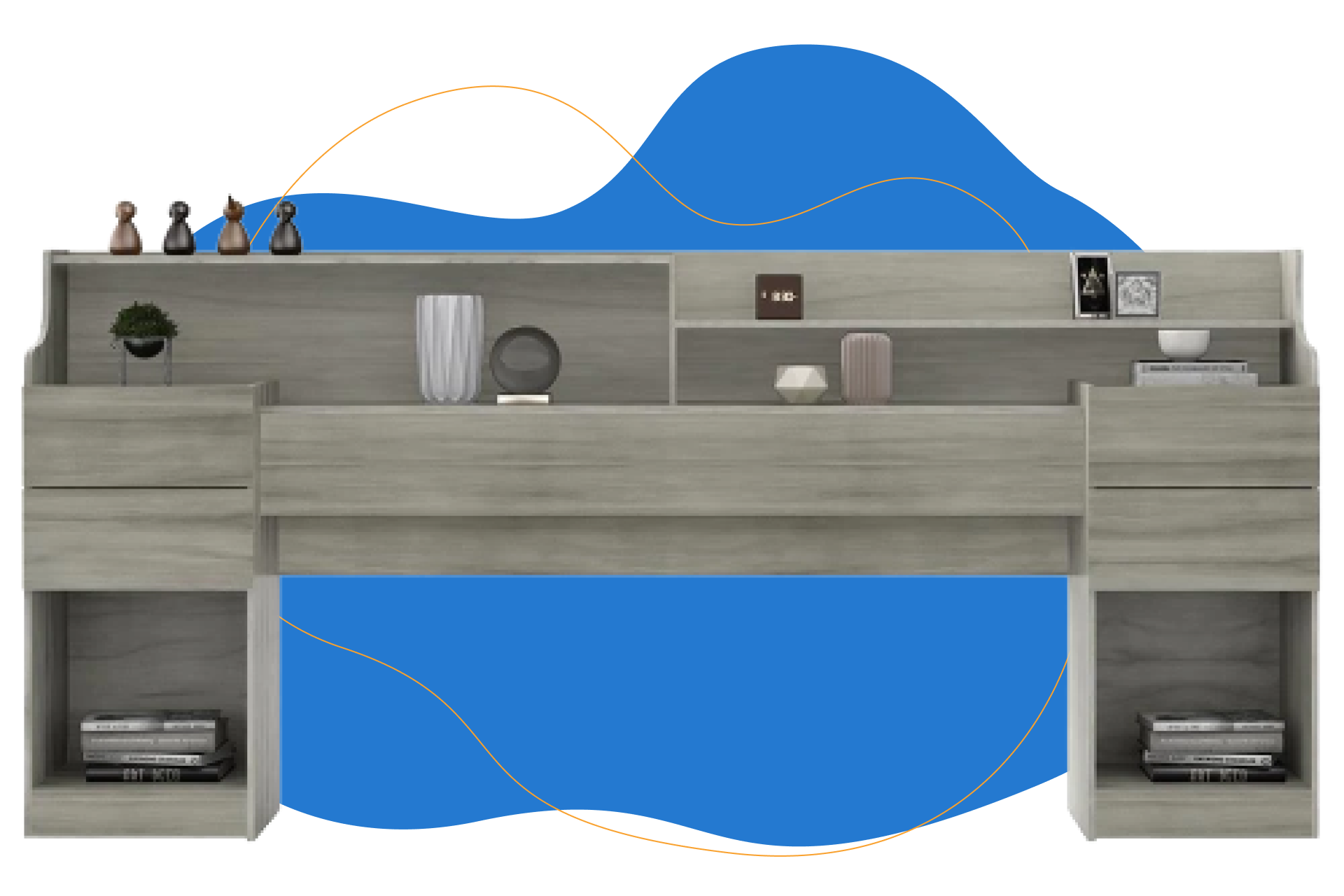 Cabeceira-de-cama-com-prateleira-e-gaveta